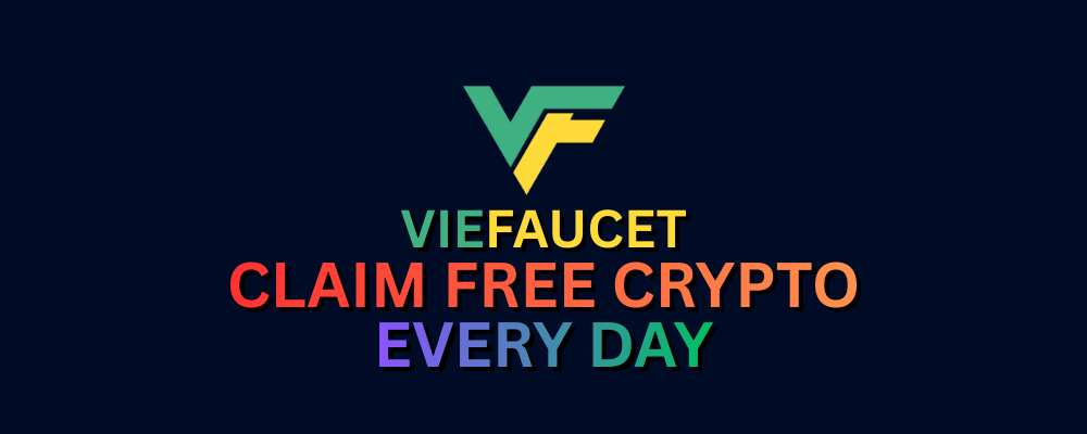 Vie Faucet – Multi-Crypto Faucet With Low Withdrawals And Lifetime Referrals